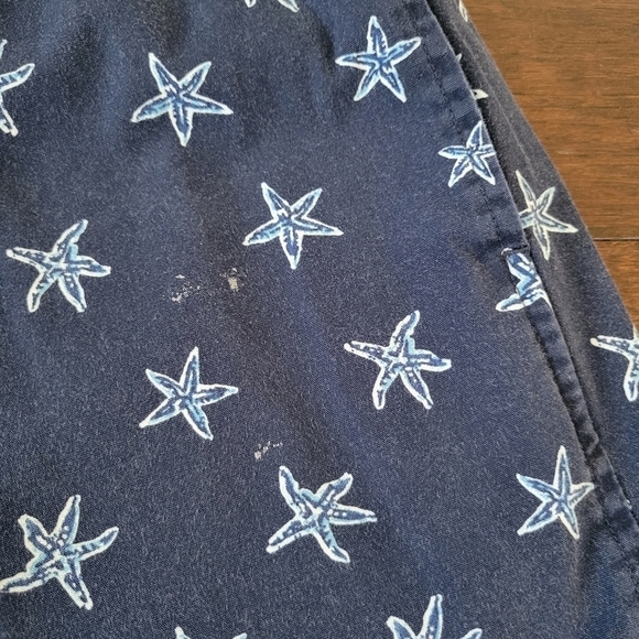 Ralph Lauren Polo Sport Men's Swim Shorts w/ Built-In Brief Size S Blue Starfish - Picture 7 of 10